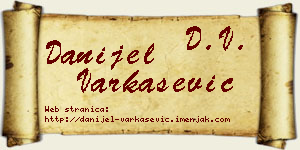 Danijel Varkašević vizit kartica